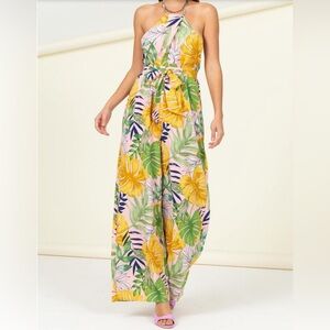 Talulah brand tropical print jumpsuit